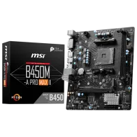 Материнская плата MSI B450M-A PRO MAX II mATX / AMD B450M-A photo 4