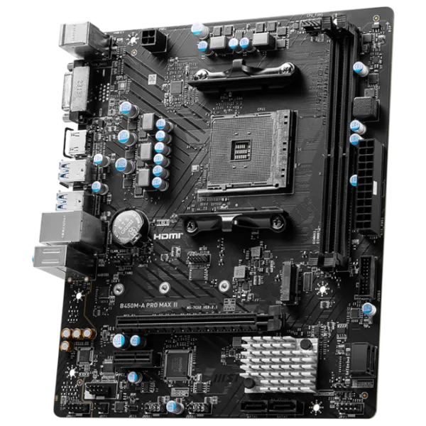 Материнская плата MSI B450M-A PRO MAX II mATX / AMD B450M-A photo 5