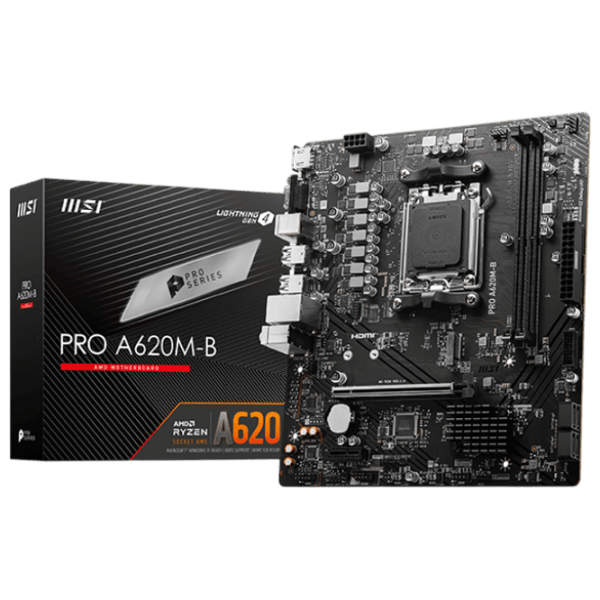 Placă de bază MSI PRO A620M-B mATX / AMD A620M-B photo 5