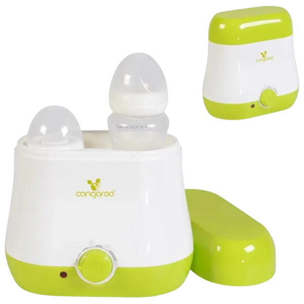 Încălzitor pentru biberoane Moni Babyduo  Mecanic/ Green photo 3