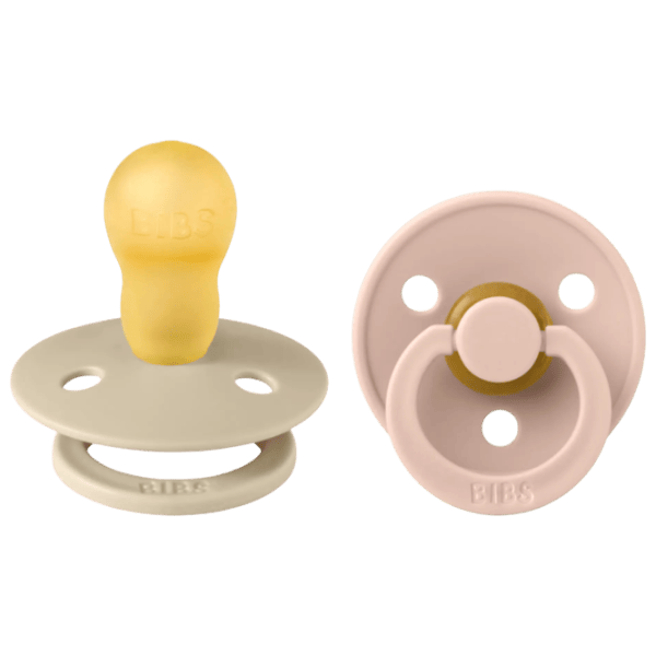 Соска круглая Bibs Colour Glow 130367 Для девочек / 18 месяцев - 36 месяцев / Латекс / Ваниль photo 1