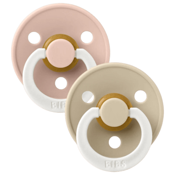 Соска круглая Bibs Colour Glow 130367 Для девочек / 18 месяцев - 36 месяцев / Латекс / Ваниль photo 3
