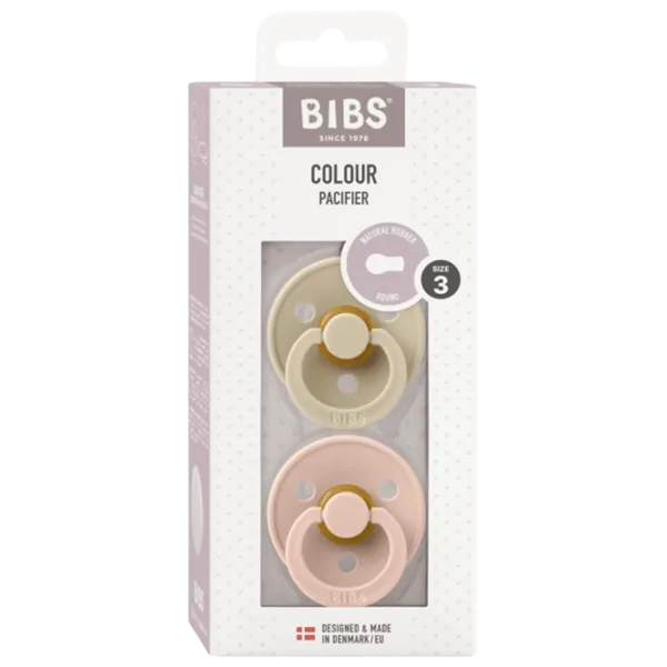 Соска круглая Bibs Colour Glow 130367 Для девочек / 18 месяцев - 36 месяцев / Латекс / Ваниль photo 4