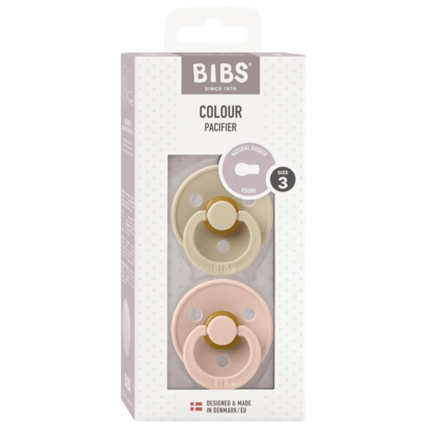 Соска круглая Bibs Colour Glow 130367 Для девочек / 18 месяцев - 36 месяцев / Латекс / Ваниль photo 4