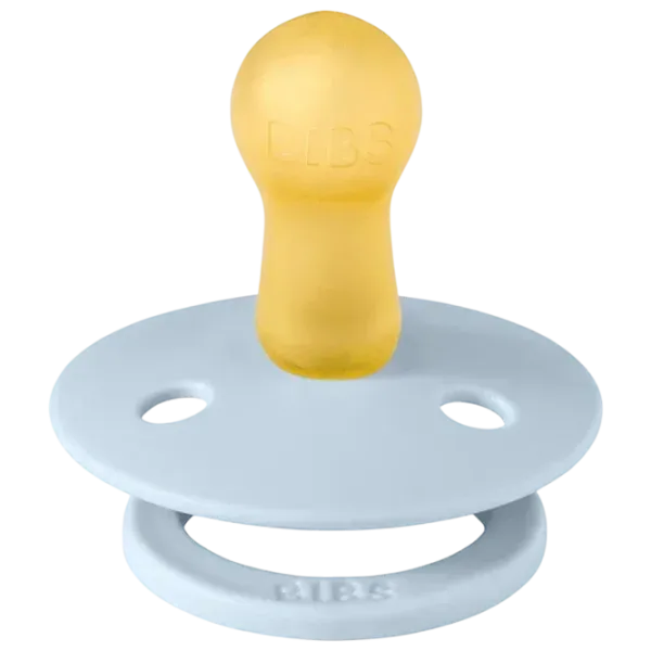 Соска круглая Bibs Studio Colour 11022103 Унисекс / 0 месяцев - 6 месяцев / Латекс / Пыльный синий photo 2