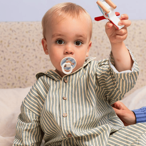 Соска круглая Bibs Studio Colour 11022103 Унисекс / 0 месяцев - 6 месяцев / Латекс / Пыльный синий photo 5