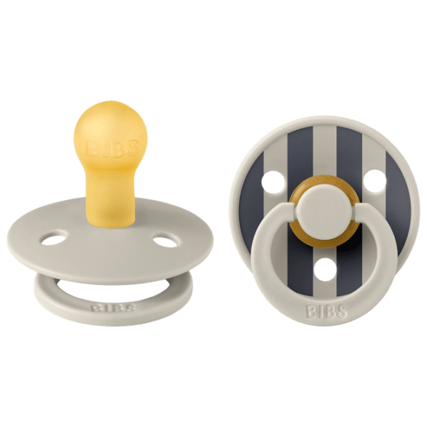 Соска круглая Bibs Studio Colour 11022105 Унисекс / 0 месяцев - 6 месяцев / Латекс / Песочный photo 1