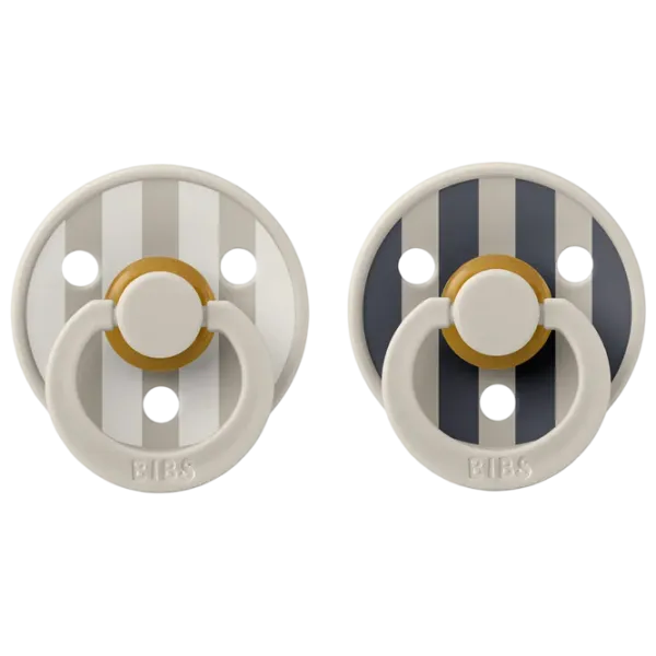 Соска круглая Bibs Studio Colour 11022105 Унисекс / 0 месяцев - 6 месяцев / Латекс / Песочный photo 2