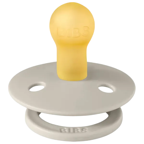 Соска круглая Bibs Studio Colour 11022105 Унисекс / 0 месяцев - 6 месяцев / Латекс / Песочный photo 3