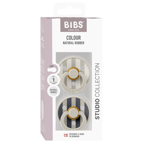 Соска круглая Bibs Studio Colour 11022105 Унисекс / 0 месяцев - 6 месяцев / Латекс / Песочный photo 4