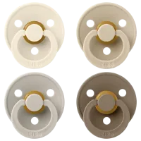 Соска круглая Bibs Studio Colour 120460 Унисекс / 6 месяцев - 18 месяцев / Латекс / Ваниль