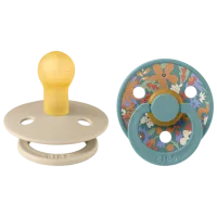 Соска круглая Bibs Liberty Colour 11021103 Унисекс / 0 месяцев - 6 месяцев / Латекс / Ваниль