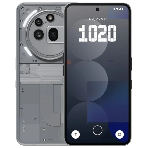 Nothing Phone (3a) Pro 12 GB/ 256 GB/ Dual SIM/ Gray  photo 1
