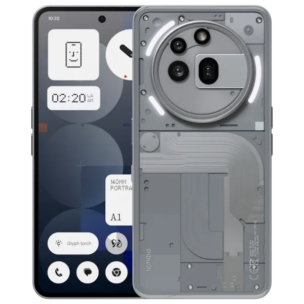 Nothing Phone (3a) Pro 12 GB/ 256 GB/ Dual SIM/ Gray  photo 2