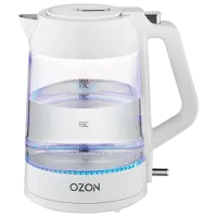 Электрочайник Ozon EKC-1705A-GS 1.7л / Скрытый / Белый