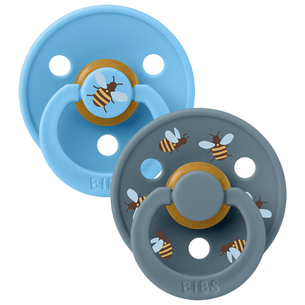 Соска круглая Bibs Colour 12024101 Унисекс / 6 месяцев - 18 месяцев / Латекс / Бензин photo 2