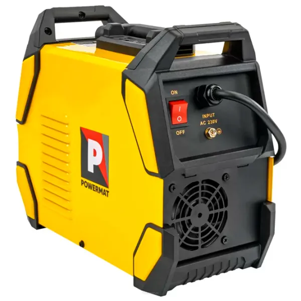 Aparat de sudat Powermat PM-IMGTS-160LP 220 V semiautomat (MIG/MAG), cu electrod (MMA), cu gaz inert (TIG) / Yellow photo 4