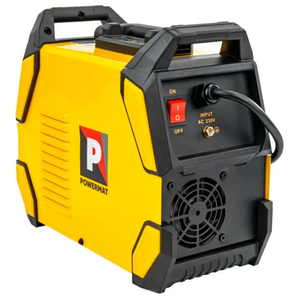Aparat de sudat Powermat PM-IMGTS-160LP 220 V semiautomat (MIG/MAG), cu electrod (MMA), cu gaz inert (TIG) / Yellow photo 4