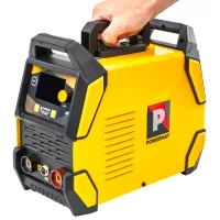 Сварочный аппарат Powermat PM-IMGTS-160LP 220 В полуавтоматическая (MIG/MAG), ручная дуговая (MMA), аргонно-дуговая (TIG) / Желтый photo 5