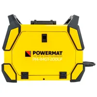 Сварочный аппарат Powermat PM-IMGT-200LP 220 В полуавтоматическая (MIG/MAG), ручная дуговая (MMA), аргонно-дуговая (TIG) / Желтый photo 3