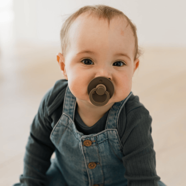 Соска круглая Bibs Studio Colour 120461 Унисекс / 6 месяцев - 18 месяцев / Латекс / Бензин photo 5