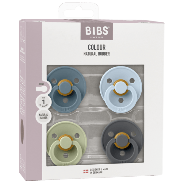 Соска круглая Bibs Studio Colour 120461 Унисекс / 6 месяцев - 18 месяцев / Латекс / Бензин photo 6