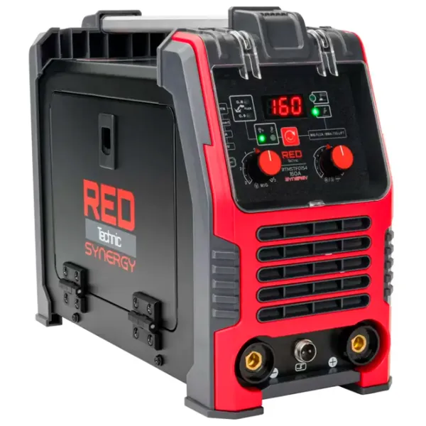 Сварочный аппарат Red Technic RTMSTF0154 220 В ручная дуговая (MMA), аргонно дуговая (TIG) / Черный photo 1