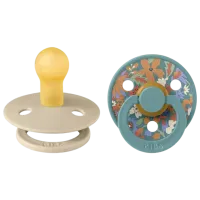 Соска круглая Bibs Liberty Colour 12021103 Унисекс / 6 месяцев - 18 месяцев / Латекс / Ваниль