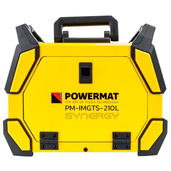 Сварочный аппарат Powermat PM-IMGTS-210L 220 В ручная дуговая (MMA), аргонно дуговая (TIG) / Желтый photo 5