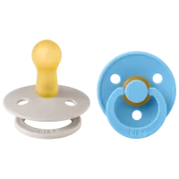 Соска круглая Bibs Studio Colour 120462 Унисекс / 0 месяцев - 18 месяцев / Латекс / Breeze 