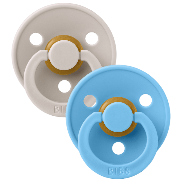 Suzetă cu tetina rotundă Bibs Studio Colour 120462 Unisex / 0 luni - 18 luni / Latex / Breeze  photo 2 Suzetă cu tetina rotundă Bibs Studio Colour 120462 Unisex / 0 luni - 18 luni / Latex / Breeze  photo 2