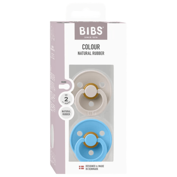 Suzetă cu tetina rotundă Bibs Studio Colour 120462 Unisex / 0 luni - 18 luni / Latex / Breeze  photo 5 Suzetă cu tetina rotundă Bibs Studio Colour 120462 Unisex / 0 luni - 18 luni / Latex / Breeze  photo 5