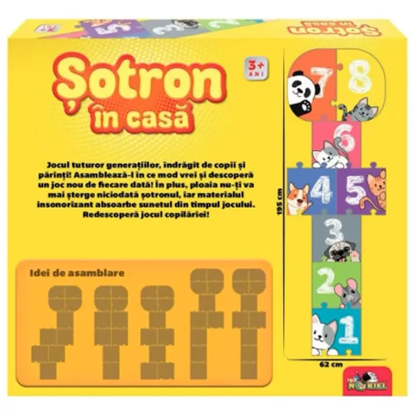 Jucărie interactivă Noriel Șotron în casă NOR5847 3+ / Multicolor Multicolor photo 2 Jucărie interactivă Noriel Șotron în casă NOR5847 3+ / Multicolor Multicolor photo 2