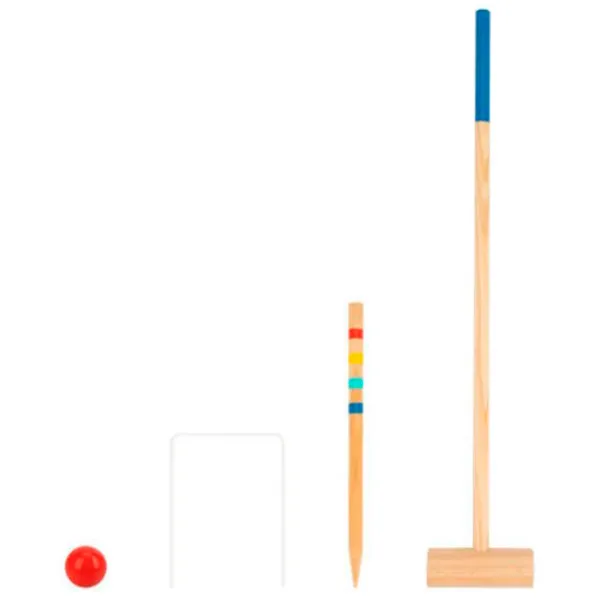 Set jucării Tooky Toy Croquet TH366 3+ / Multicolor Lemn natural photo 4