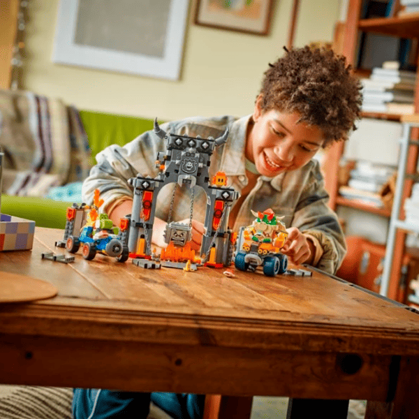 Constructor LEGO Mario Kart - Bowsers Castle Clasic/ Gray photo 7