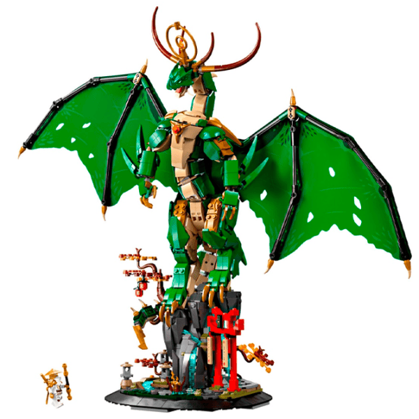 Constructor LEGO The Guardian Dragon Figuri/ Green photo 2