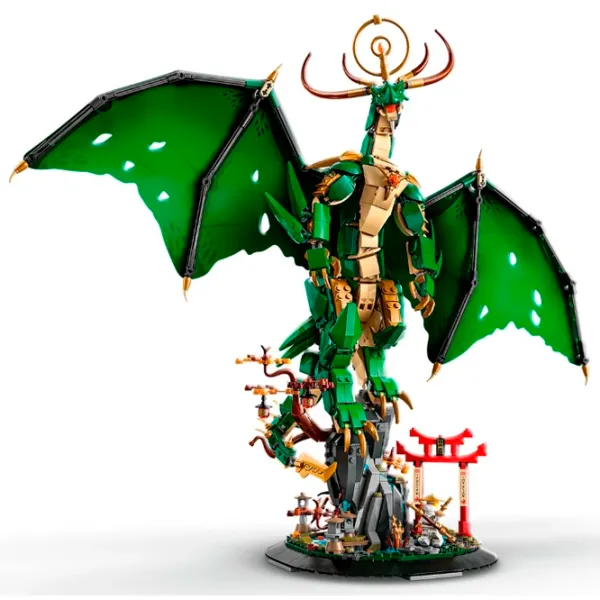 Constructor LEGO The Guardian Dragon Figuri/ Green photo 5