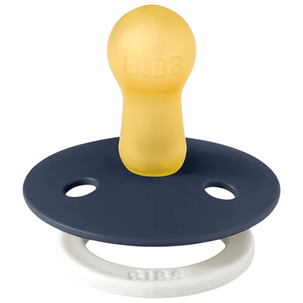 Соска круглая Bibs Colour Glow 120455 Унисекс / 6 месяцев - 18 месяцев / Латекс / Глубокий космос photo 2