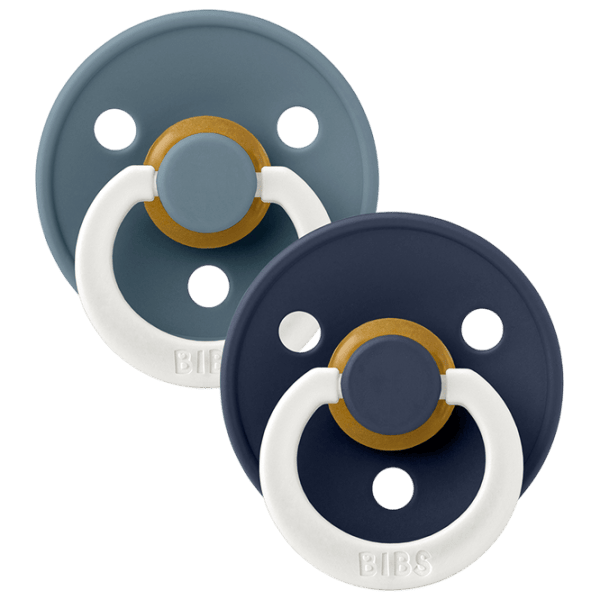 Соска круглая Bibs Colour Glow 120455 Унисекс / 6 месяцев - 18 месяцев / Латекс / Глубокий космос photo 5