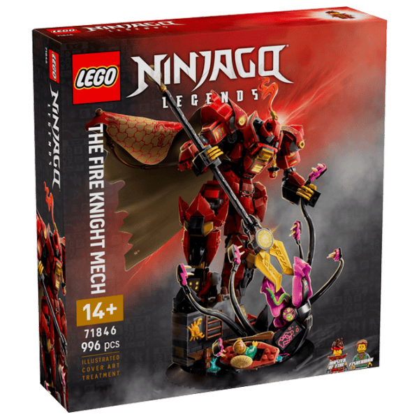 Constructor LEGO The Fire Knight Mech Figuri/ Red photo 1