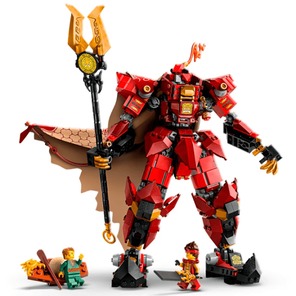 Constructor LEGO The Fire Knight Mech Figuri/ Red photo 2