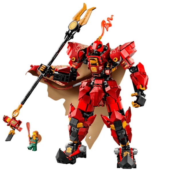 Constructor LEGO The Fire Knight Mech Figuri/ Red photo 4