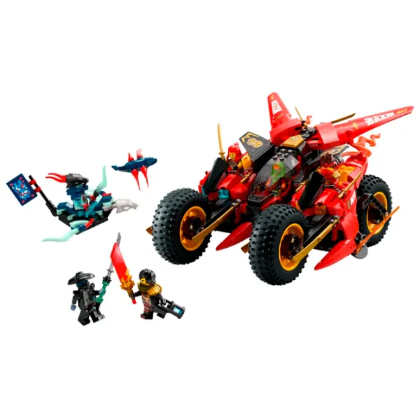 Constructor LEGO Ninja Combat Vehicle Transport/ Red photo 2