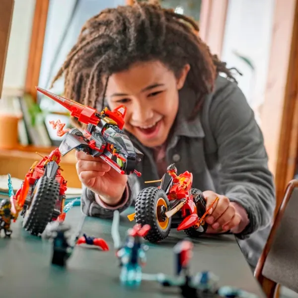 Constructor LEGO Ninja Combat Vehicle Transport/ Red photo 3