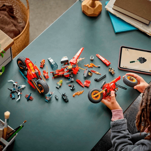 Constructor LEGO Ninja Combat Vehicle Transport/ Red photo 4