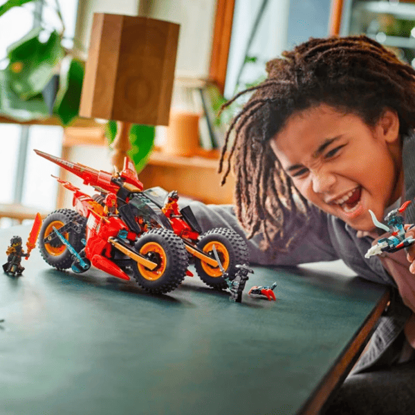 Constructor LEGO Ninja Combat Vehicle Transport/ Red photo 5