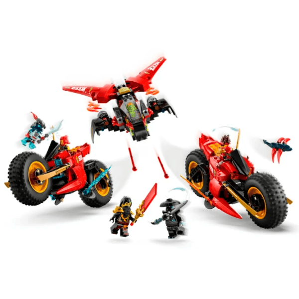 Constructor LEGO Ninja Combat Vehicle Transport/ Red photo 6