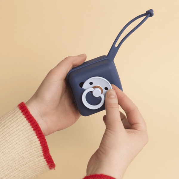 Cutie pentru suzetă universal Bibs 4210282 Pentru băieți / 0 luni - / Latex, silicon / Blue photo 2 Cutie pentru suzetă universal Bibs 4210282 Pentru băieți / 0 luni - / Latex, silicon / Blue photo 2