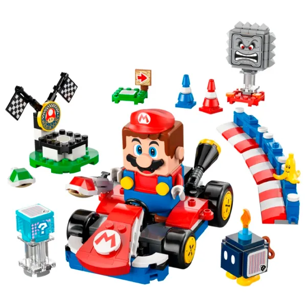 Constructor LEGO Interactive Mario & Standard Kart Clasic/ Red photo 3