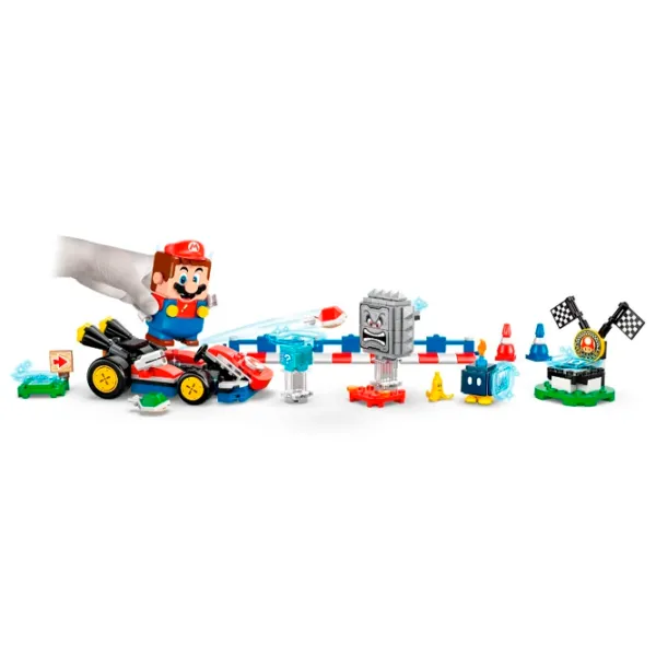 Constructor LEGO Interactive Mario & Standard Kart Clasic/ Red photo 6
